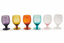 Set 6 Calici Ø7,5x14,5 cm in Vetro Villa d'Este Home Tivoli Karma