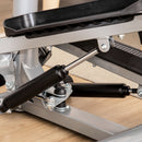 Stepper con Monitor LCD 55x53x118-128 cm in Acciaio e ABS Nero   