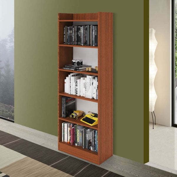 Libreria Alessia 64x29x180H cm noce antico acquista