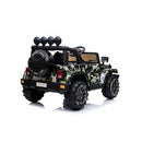 Macchina Elettrica per Bambini Fuoristrada Adventure 12V con Telecomando Mimetico
