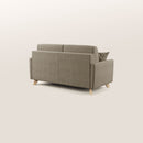 Divano Letto 3 Posti 180x94x97 cm in Tessuto Marrone