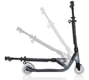 Monopattino 2 Ruote in Alluminio Globber One Nl 125 Nero e Grigio