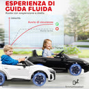 Macchina Elettrica per Bambini 12V con Licenza Audi E-Tron GT Nera