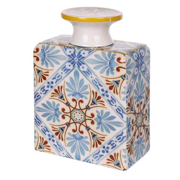 acquista Bottiglia per Profumatore Ambiente 11x6,6x16 cm 600 ml in Ceramica VdE Tivoli 1996 Italian Beauty