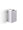Pattumiera a Muro a 1 Scomparto da 35 L 39x25x56 cm con Contenitore Interno in Acciaio Verniciato Bianco