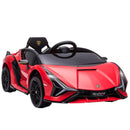 Macchina Elettrica per Bambini 12V con Licenza Lamborghini Sian FKP 37 Rossa