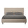 Letto Matrimoniale Sunny Tortora Varie Misure