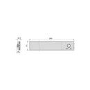 Lampada Led Ricaricabile Sensore di Movimento 240 mm Emuca Kaus 