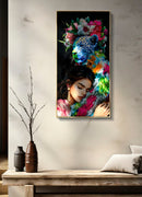 Dipinto su Tela Laccato Moira con Cornice 52x4x102 cm in Pino e Tela e Plastica      