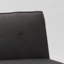 Divano Letto 178x82x70 cm in Tessuto Grigio Scuro