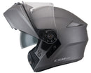 Casco Integrale per Scooter Visiera Lunga CGM Berlino 508A Grigio Opaco Varie Misure