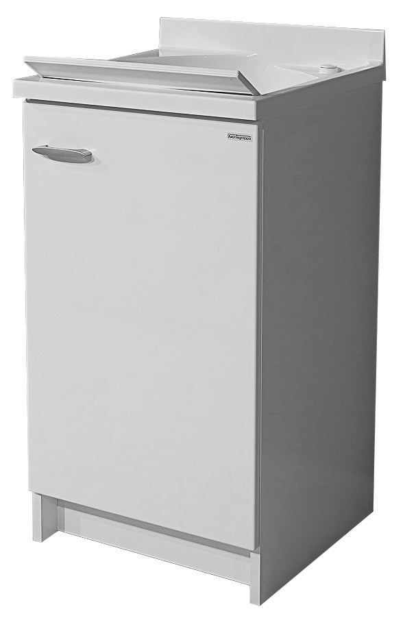 Mobile Lavatoio 45x50x85cm Anta Asse in Termoplastico Montegrappa Marella Bianco Destra con Cesto online