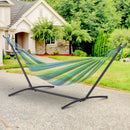 Supporto Struttura Portante per Amaca Regolabile Max 150Kg Nero 280x120x110 cm 