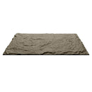 Set 10 Pannelli Decorativi Area 7,2 mq 120x60x3 cm Rivestimento Murale Effetto Pietra Naturale 3D in PU Grigio Cemento