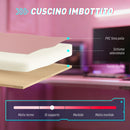 Sedia da Gaming Ergonomica Reclinabile con Poggiapiedi Rosa      