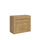 Consolle Tavolo Allungabile 90-302x42x75 cm Evolve Quercia Natura con Panca Inferiore e Superiore