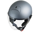 Casco Jet per Scooter Visiera Lunga CGM Florence 107A Verde