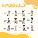 Cancelletto per Cani Estensibile 112-159x70 cm con Porta e 2 Pannelli in Legno Naturale      