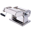 Macchina per la Pasta Fresca Manuale 20,5x20,2x15,2 cm con Morsetto da Tavolo in Acciaio Inox