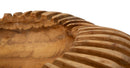 Svuotatasche Geris Ø35x7 cm in Teak Riciclato      