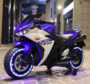Moto Elettrica per Bambini 12V Kidfun Fast R3 Blu