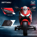 Moto Elettrica per Bambini con Licenza Honda CBR 1000RR 6V Velocità 3km/h Rosso  