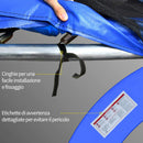 Copertura di Protezione per Trampolino Elastico Ø366 cm  Blu