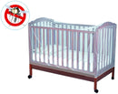 Zanzariera Universale 145x74x82,5 cm per Culla Lettino da Campeggio Bianca
