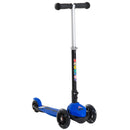 Monopattino per Bambini con 3 Ruote in Alluminio Fluo e Freno Blu 