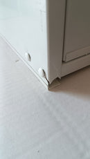 Coprilavatrice da Esterno in PVC 70x60x94cm 2 Ante Forlani Laundry Bianco Seconda Scelta