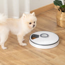 Distributore Automatico Cibo Cani e gatti Ø30,5x7,2 cm a Batteria con Timer e Display