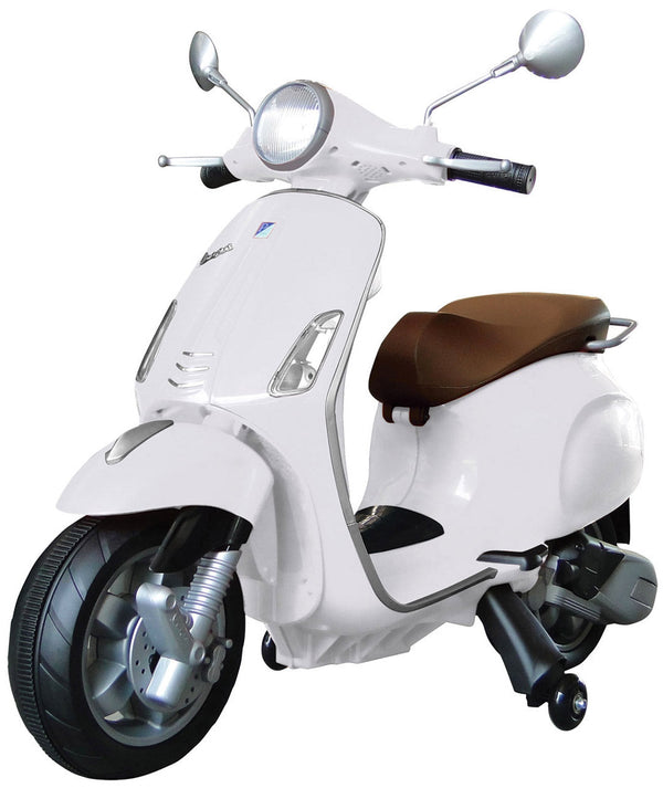 acquista Piaggio Vespa Primavera Elettrica 12V per Bambini Bianca