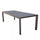 Tavolo Allungabile Houston 135/180x70x75h cm in Alluminio Taupe