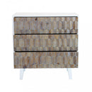 Mobile Alwyn 88x45x89 h cm in Legno Bianco