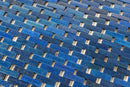Set 6 Tovagliette 33x45x0,7 cm in Bamboo Villa d'Este Home Tivoli Bamboo Blu
