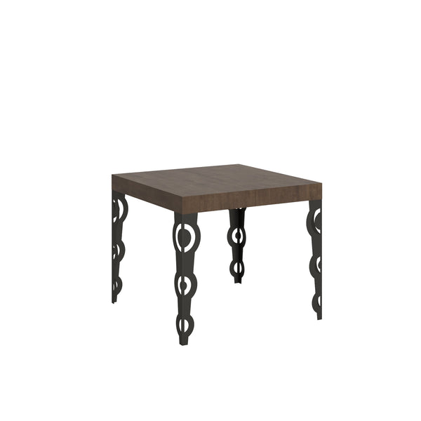 Tavolo Allungabile 90-246x90x77 cm Karamay Noce acquista