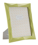 Cornice Greeny 26,8x2,5x31,5 cm in Resina e Vetro Verde      