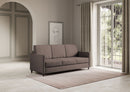 Divano 3 Posti 198x85x85 cm Karay in Tessuto Talpa