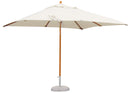 Ombrellone da Giardino 3x3 m Palo Ø60 mm in Legno Telo in Acrilico Danieli Bangkok Ecrù