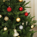 Albero di Natale Artificiale 180 cm 818 Rami con Apertura Automatica Verde 