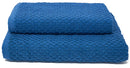 Set Spugna Asciugamani Ospite + Salvietta Sally Coriandolo Avio