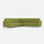 Divano Angolare 7 Posti 288x288x85 cm Yasel in Tessuto Verde