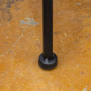 Set 3 Portapiante con Superficie in Piastrelle di Ceramica per Giardino e Balcone in Metallo Blu e Nero