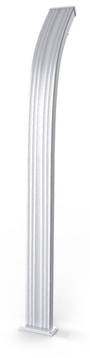 Doccia Solare da Esterno Giardino 25L Miscelatore Arkema Spring Inox Paint