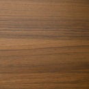 Tavolo Consolle per Ingresso 3 Ripiani 120x23,5x75 cm Noce e Nero