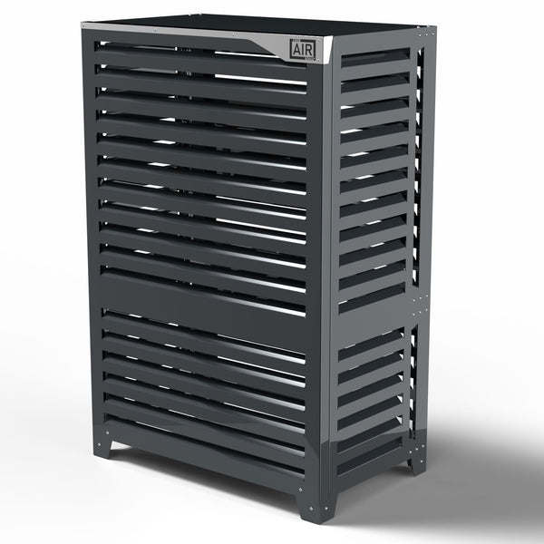 sconto Cover Pompa di Calore 105x65x150 cm a Terra Indipendente Big Blade VL Antracite