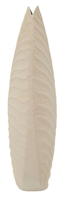 Vaso Dune Tall 26x11x41 cm in Ferro Crema      