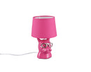Lampada tavolo da Interno  E14 in Ceramica Rosa