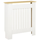Copritermosifone 78x19x83 cm in MDF e Legno Truciolare Bianco