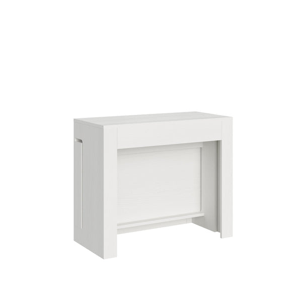 prezzo Consolle Tavolo Allungabile 90-302x42x75 cm Evolve Bianco Frassino
